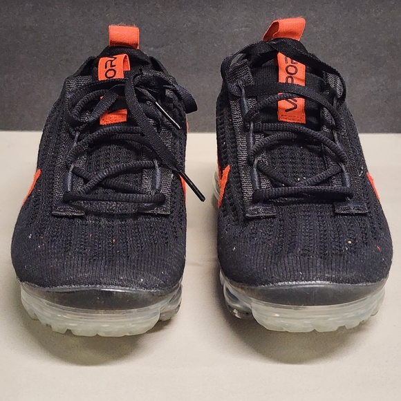 Women Nike Air Vapormax 2021 Flyknit Black Leopard Sneakers DH4090 001 Size 6 - Picture 7 of 15